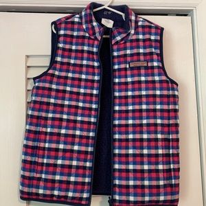 Vineyard Vines reversible vest.